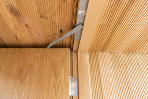 LCN Concealed Overhead Closer in Wood Frame (Fire Rated)