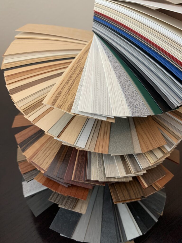 High pressure plastic laminate assortment